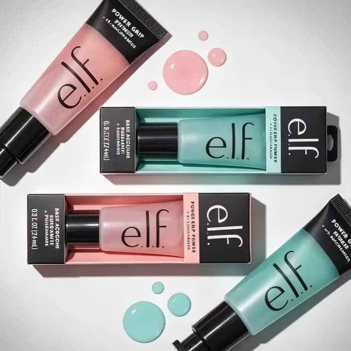 75ml ELF Power Grip Primer Jumbo Texture Rafraîchissant Facilement Absorbable Hydratant Raffermissant Purifiant Lissant pour le Visage