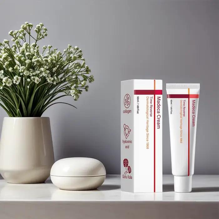 Crème Réparatrice Visage Hydratante Profonde à la Centella Asiatica Coréenne