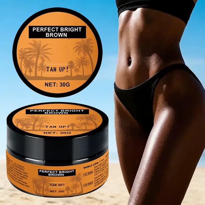 Crème autobronzante estivale sans soleil pour le visage et le corps