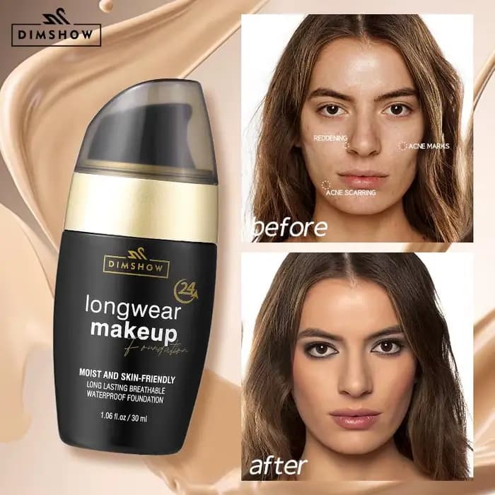 DIMSHOW Fond de Teint Liquide 30ml – Plusieurs Teintes