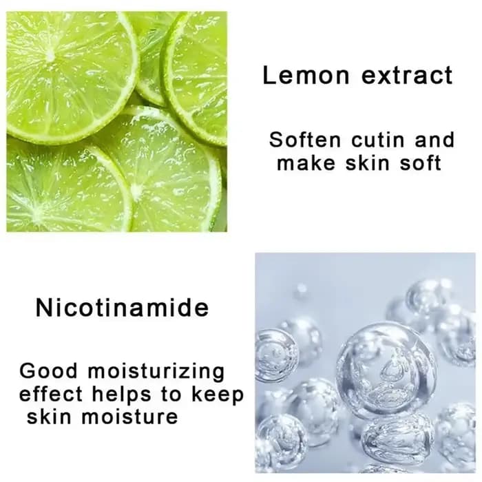 Gel exfoliant aux acides de fruits naturels