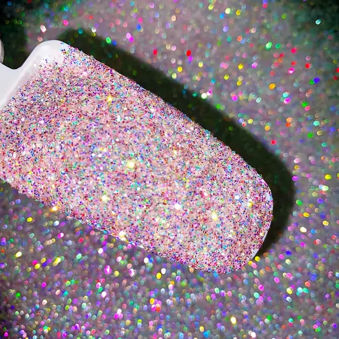 Poudre de Diamant Holographique Or