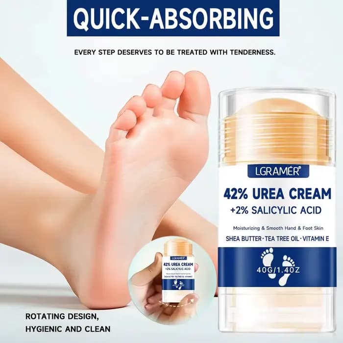 Crème pour les pieds à l'urée 42% + 2% acide salicylique soin hydratant intensif