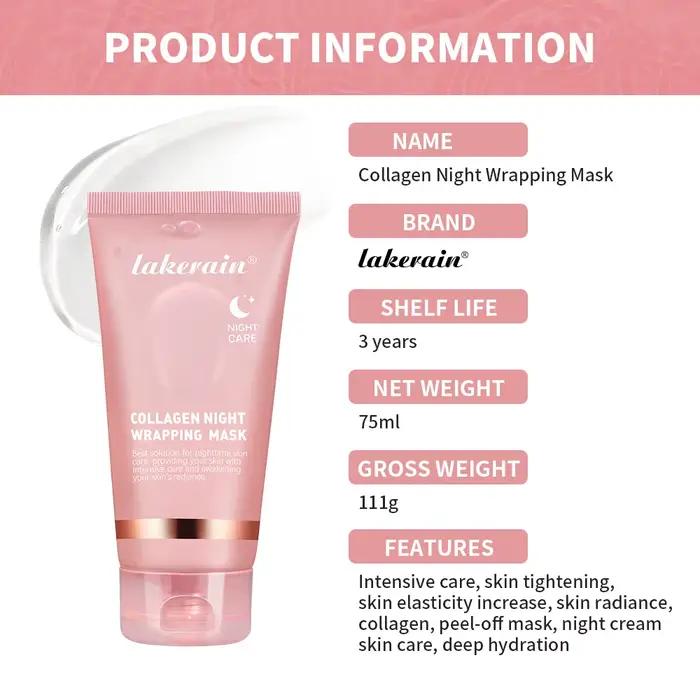 Lakerain – crème de nuit Peeling au collagène