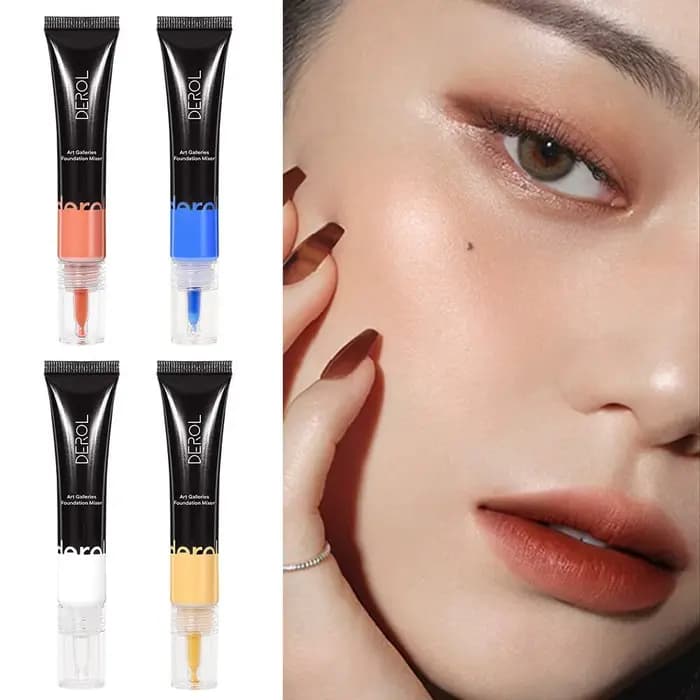 Nouveau pigment de mélange pour fond de teint bleu