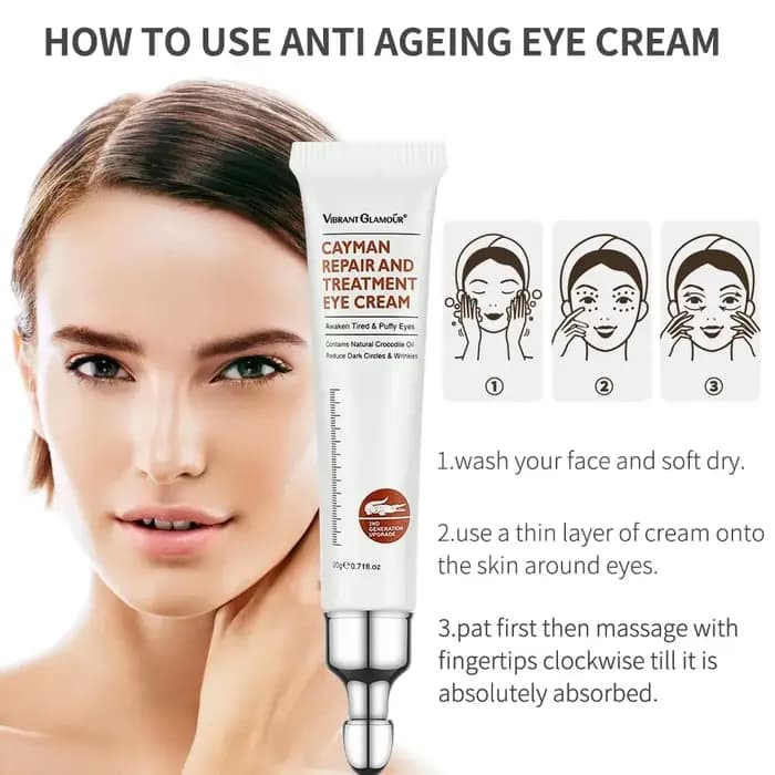 Crème pour les yeux au collagène peptide