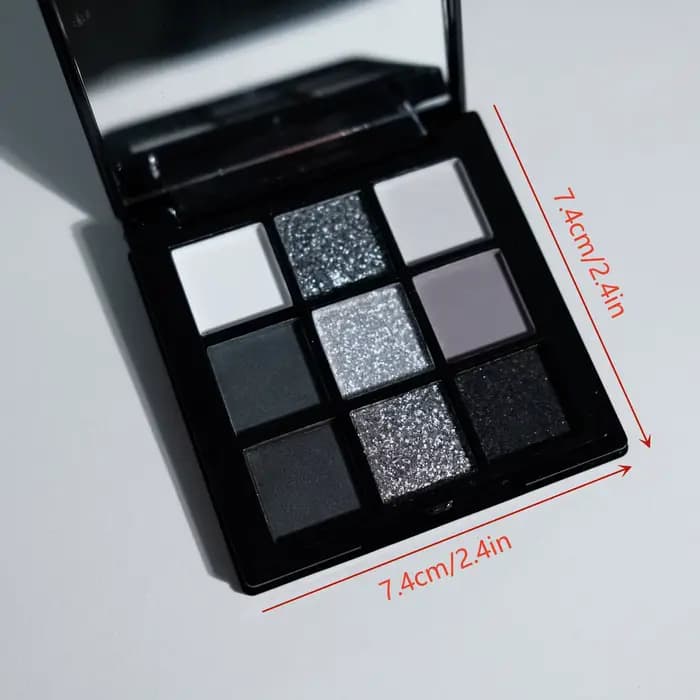 Palette de fards à paupières 9 couleurs
