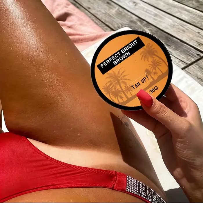 Crème autobronzante estivale sans soleil pour le visage et le corps
