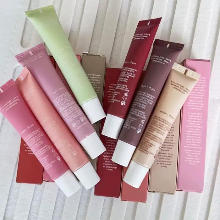 Baume à lèvres hydratant effet miroir parfum gâteau d'anniversaire guimauve grillée rouge à lèvres transparent makeup nouvelle collection estivale marque tendance