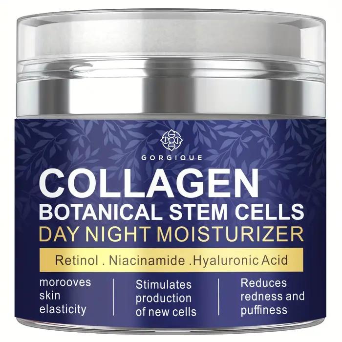 Niacinamide-Crème pour le visage au collagène avec pompe sans air