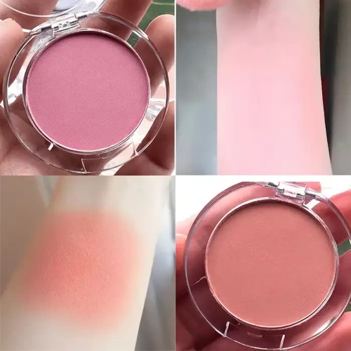 Palette de fard à joues pêche 6 couleurs