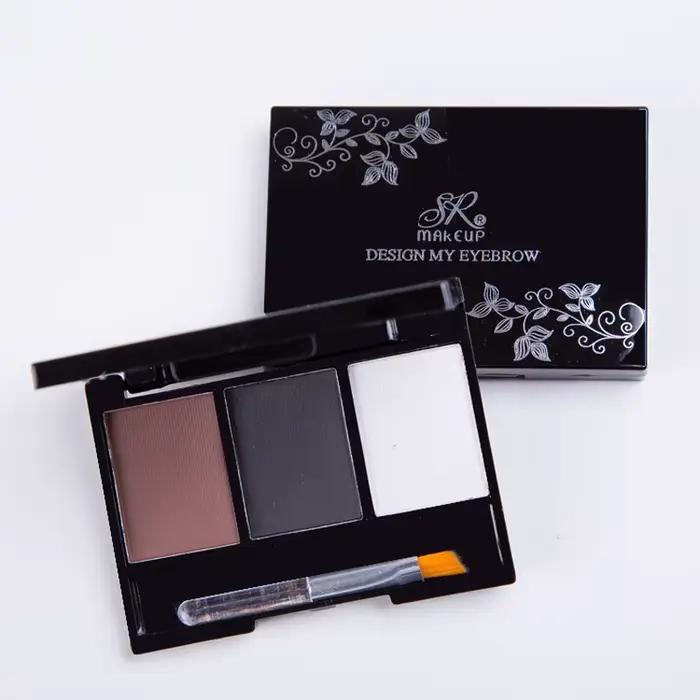 Palette de poudre à sourcils 3 couleurs