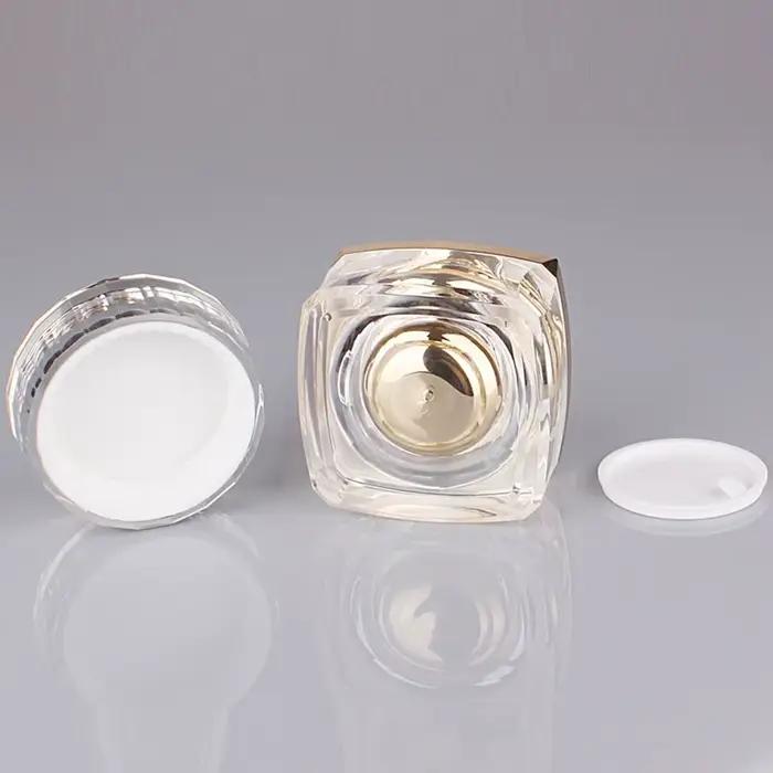 Pot de Maquillage Africain Transparent Épais
