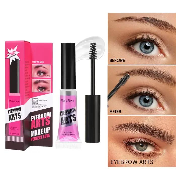 Gel de mise en forme des sourcils, imperméable, naturel, Transparent, longue durée, séchage rapide, colle 3D sauvage, maquillage professionnel, cosmétique