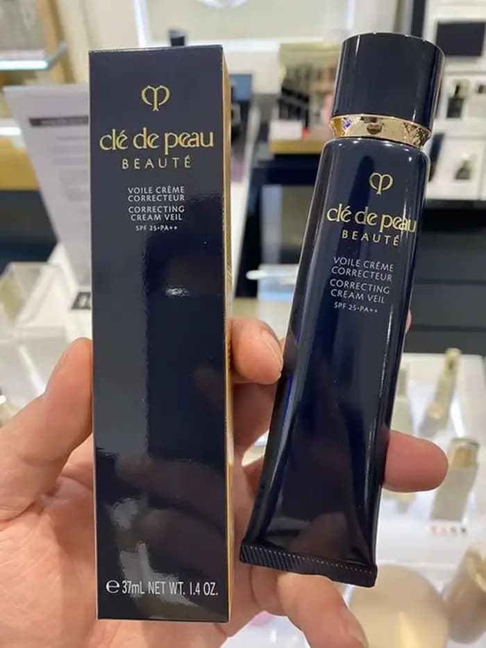 Cle de Peau Beaute Correcting Cream Veil Makeup Primer SPF25 PA++ Hydratant Longue Durée Minimiseur de Pores Illuminateur Anti-Sébum