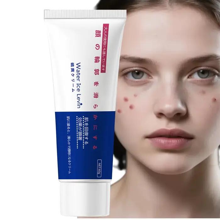 Crème visage au venin d'abeille au soufre et à la vitamine C – Formule hydratante et riche en nutriments pour une peau plus douce et sûre