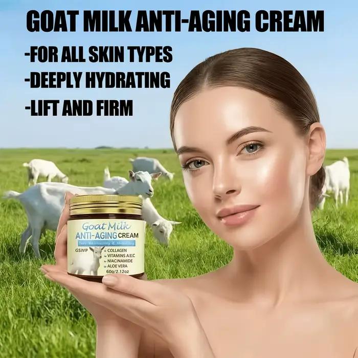 Crème hydratante anti-âge au lait de chèvre GSWP