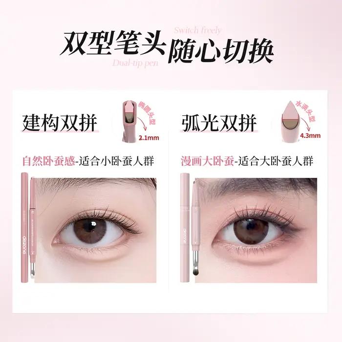 DEZONE Double tête sous les yeux mise en évidence crayon outil de contour