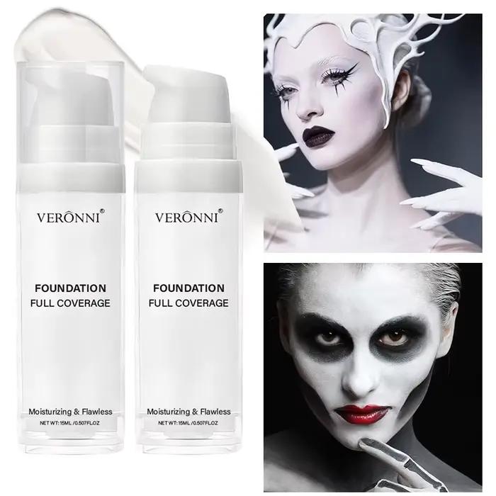 Fond de teint liquide blanc pur pour maquillage de scène COS