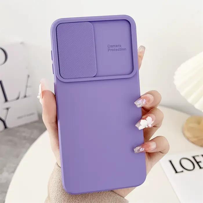 Étui de protection coulissant pour appareil photo Samsung S26 Edge S25 A16 A06 S24 S23 S22 S21 Ultra Plus FE A34 A24 A14 A54 A73 A53 A33