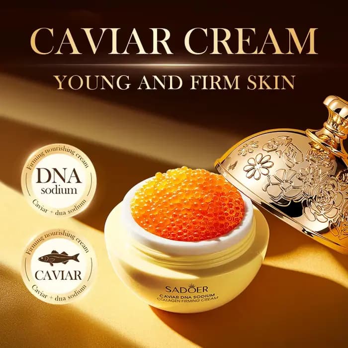 Crème Anti-âge à l'essence de Caviar de luxe
