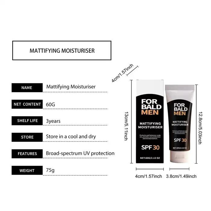 Hydratant pour le cuir chevelu pour hommes 60g