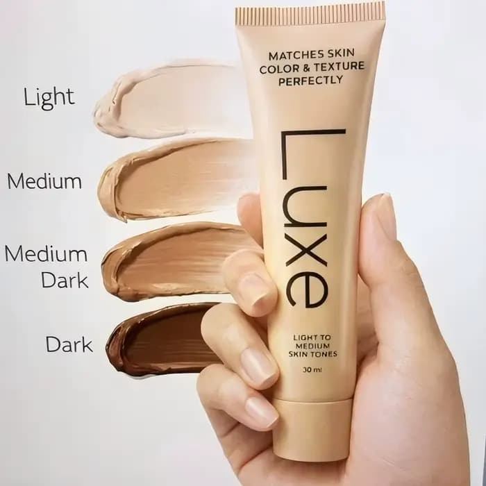 Fond de teint liquide changeant de couleur Luxe Research
