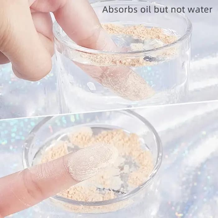 Poudre de maquillage lisse pour le visage