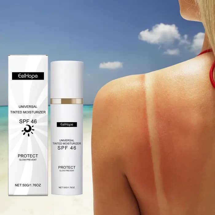 Crème solaire teintée hydratante EELHOPE