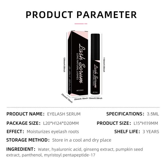 Le sérum pour cils soulève les paupières améliore le maquillage pour les yeux brillant