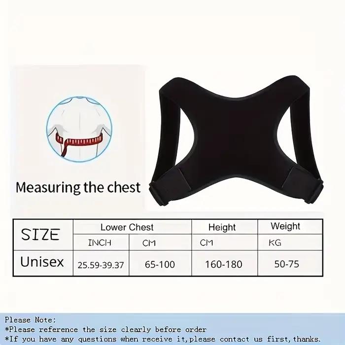 Ceinture de soutien dorsal réglable pour corriger la posture - Respirante, antidérapante, soutien ergonomique pour une meilleure posture, adaptée pour la position assise