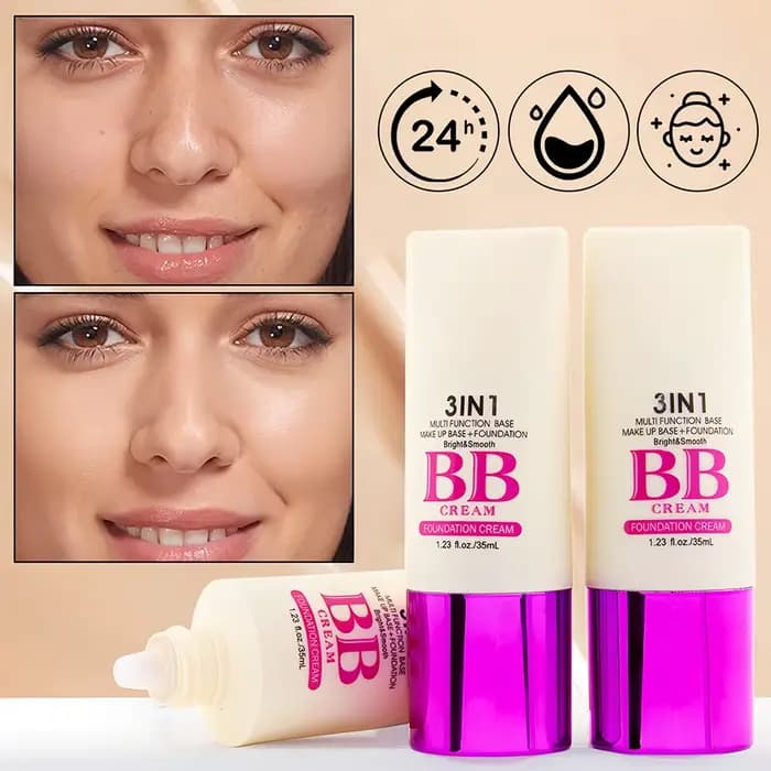 Base de maquillage multifonction 3 en 1