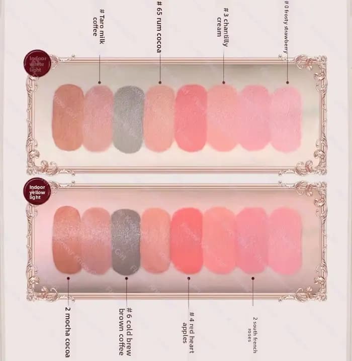 Flower Knows Strawberry Cupid Collection Blush liquide 7g crème soyeuse effet peau adhésif léger finition semblable