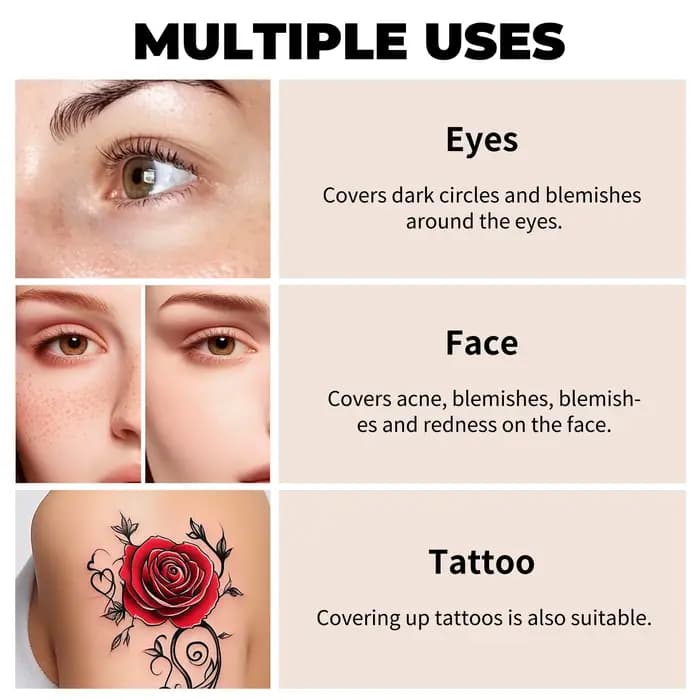 Correcteur éclaircissant hydratant pour les yeux et crème contre le contour