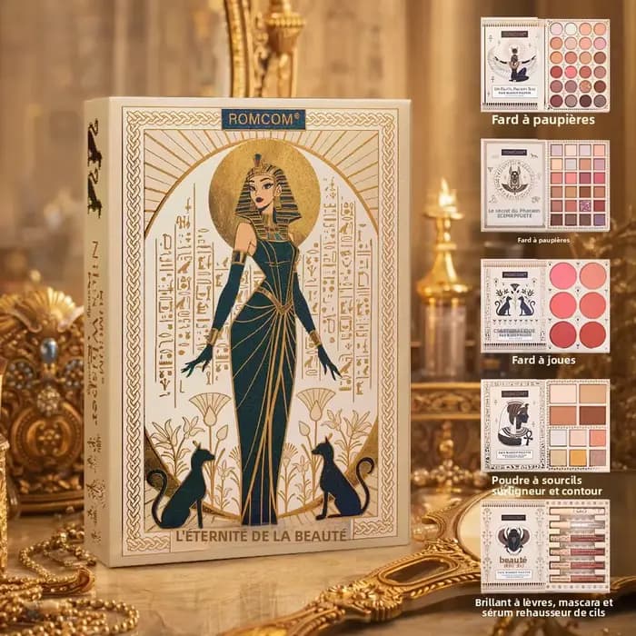 Kit de maquillage complet de style égyptien de qualité supérieure