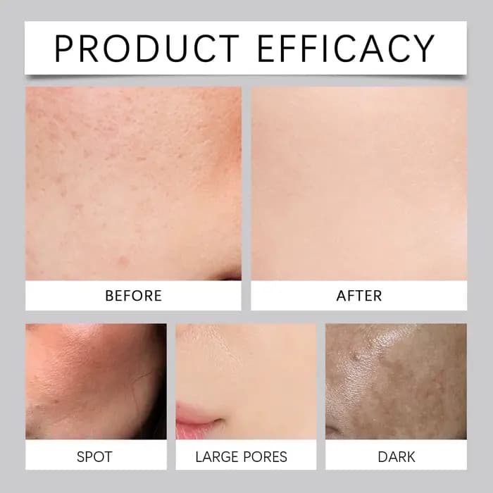 Poudre de lavage du visage enzymatique