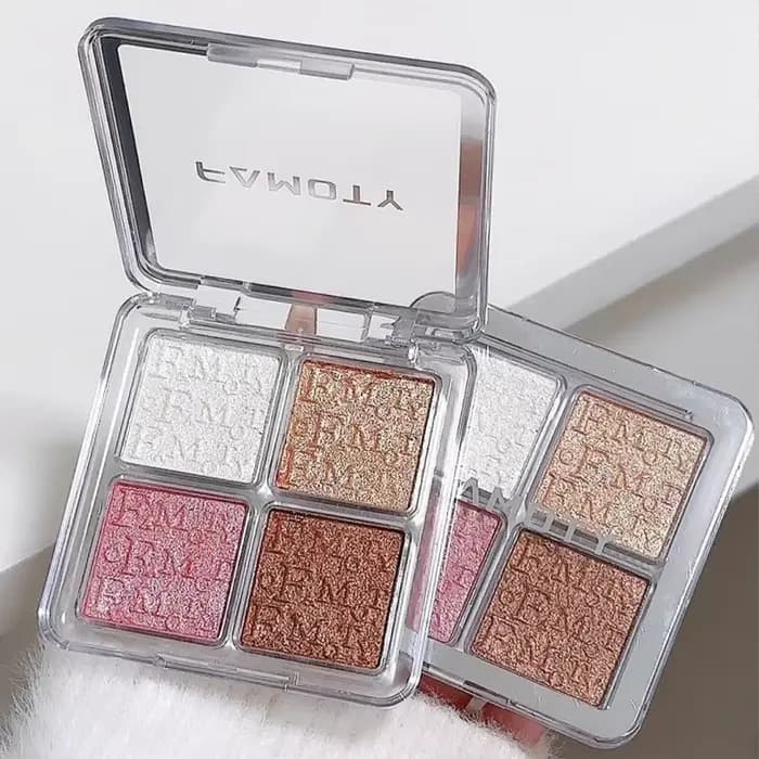 Palette de surligneurs pour le visage