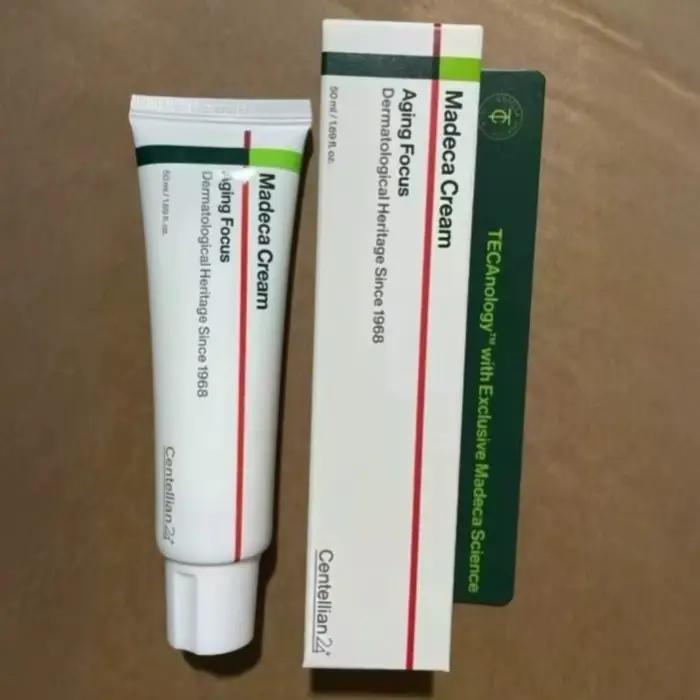 Crème Centellian 24+ Madeca Time Reverse Lift Anti-âge Hydratante Concentrée Centella Asiatica Collagène Originale