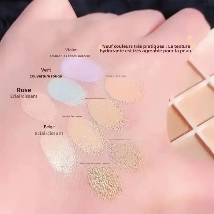 Palette de correcteurs 9 couleurs - Imperméable