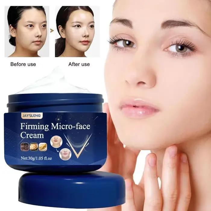 Crème amincissante en forme de V