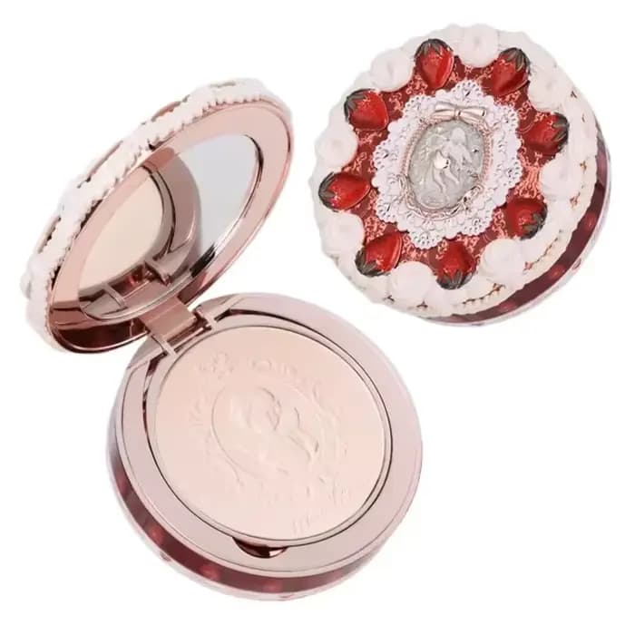Flower Knows Collection de cupidon aux fraises poudre pressée fond de teint