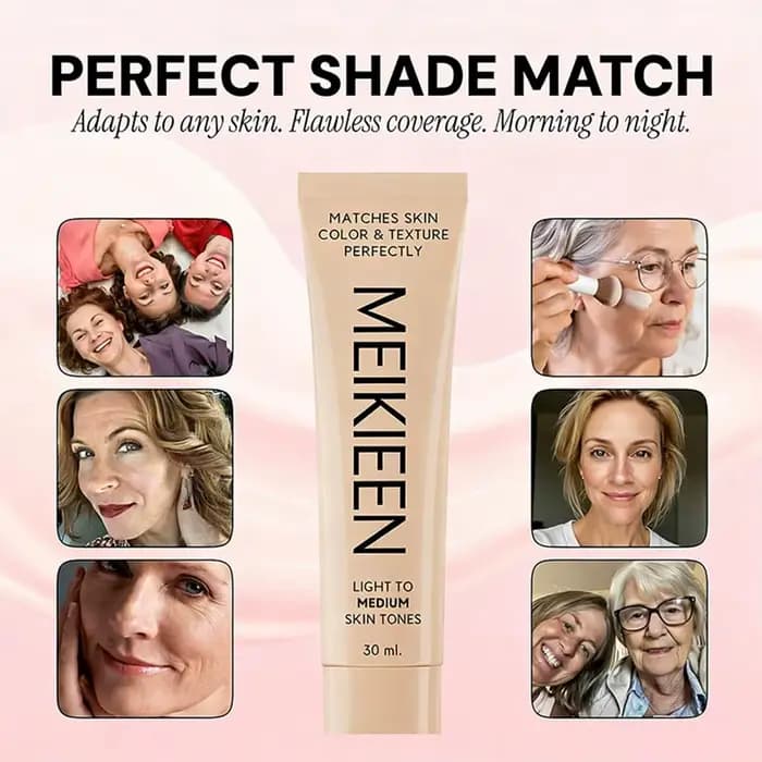 Fond de teint liquide original 30 ml Match Skin Color Foundation MEIKIEEN