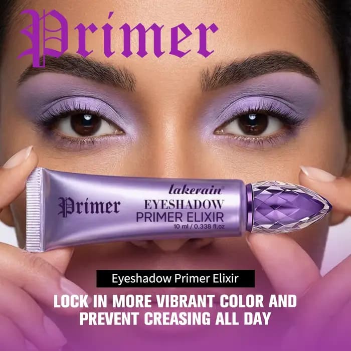 Base de Fard à Paupières Nude Waterproof - Primer Longue Durée pour un Maquillage des Yeux Lisse et Impeccable