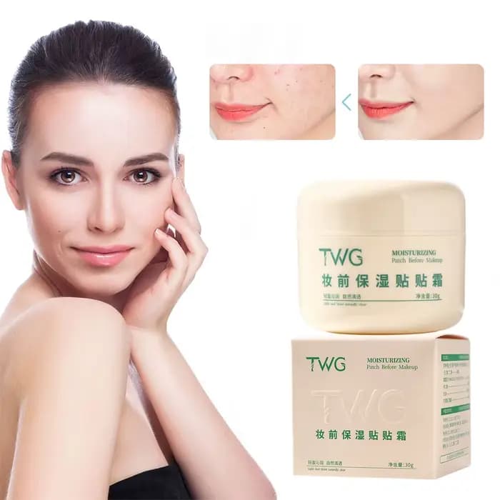 Patchs et crèmes hydratants avant le maquillage