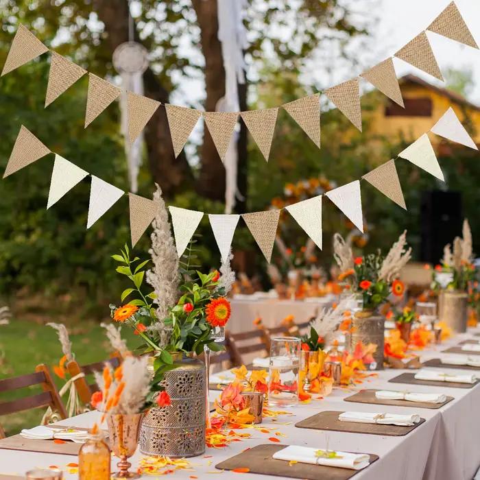 Bannière - Idéale pour les fêtes d'anniversaire, les mariages, les cérémonies de remise des diplômes, les événements scolaires, les carnavals, les décorations extérieures