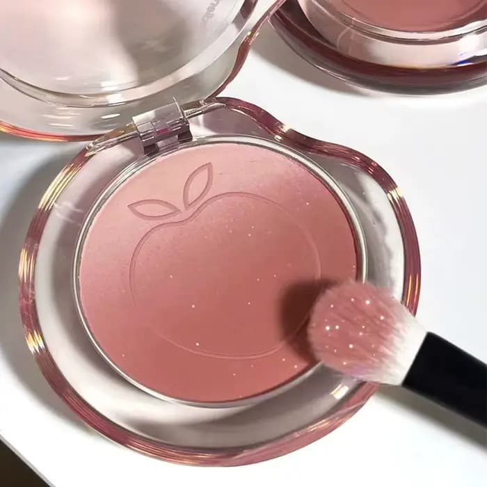 Fard à joues rose pêche