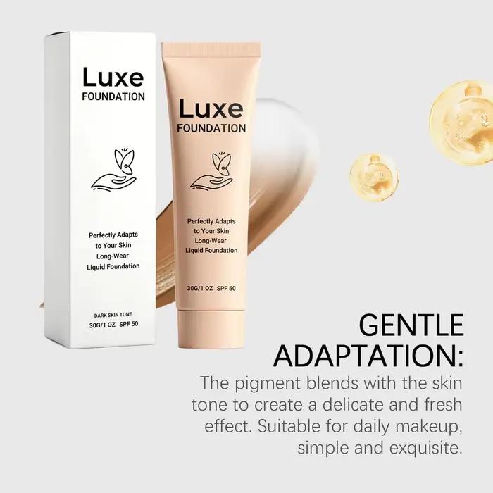 Color Changing Liquid Foundation Skin Tone Adaptive Long Lasting Lightweight Hydrating Natural Invisible Skin Pores Makeup Base