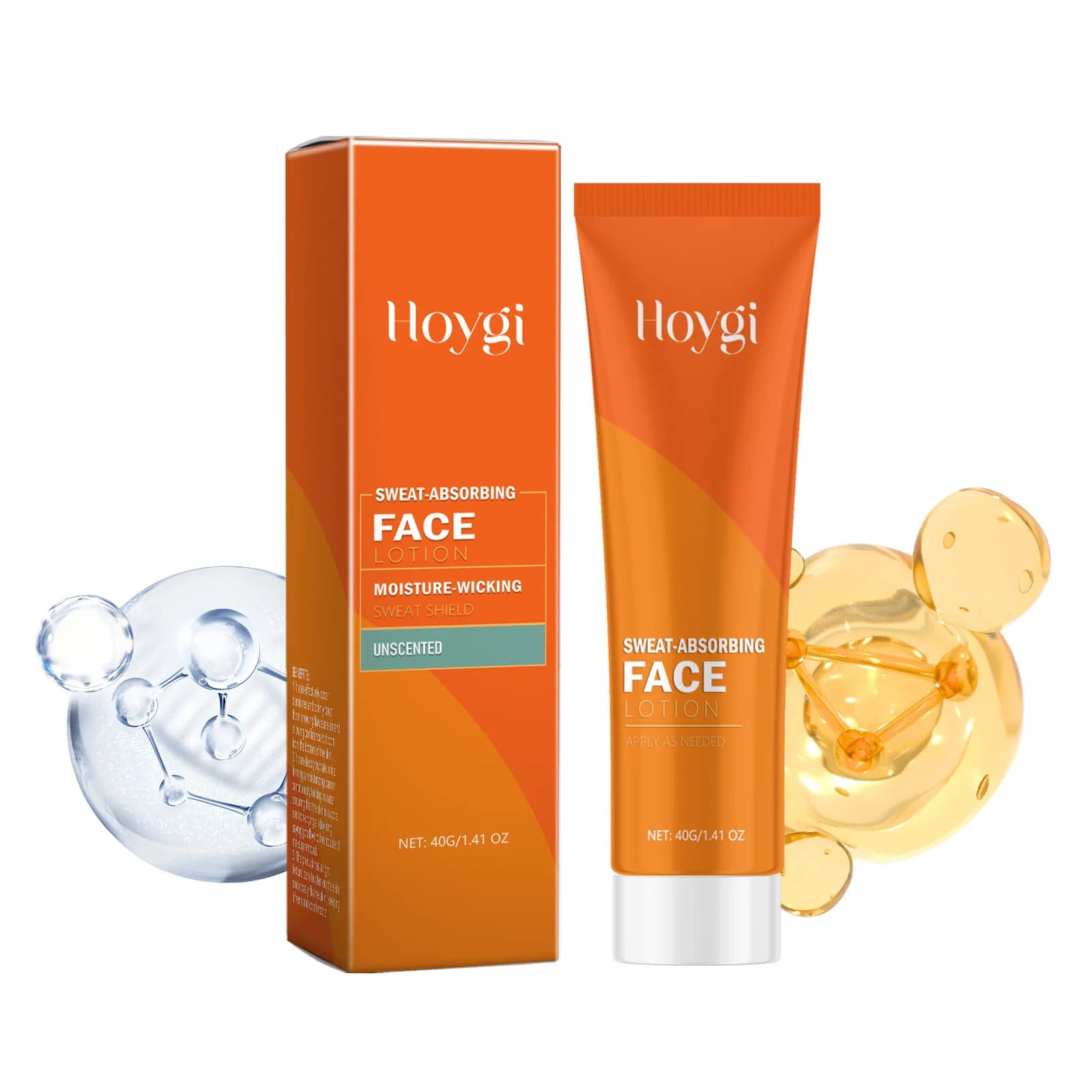 Lotion absorbant la sueur pour le contrôle de l'huile du visage, améliore la rugosité, durable, rafr