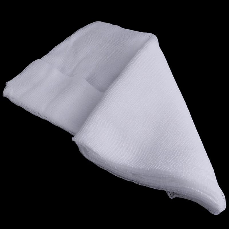 Blanc 1.5 Yard fromage tissu blanchi gaze étamine tissu mousseline cuisine outils de cuisson largeur