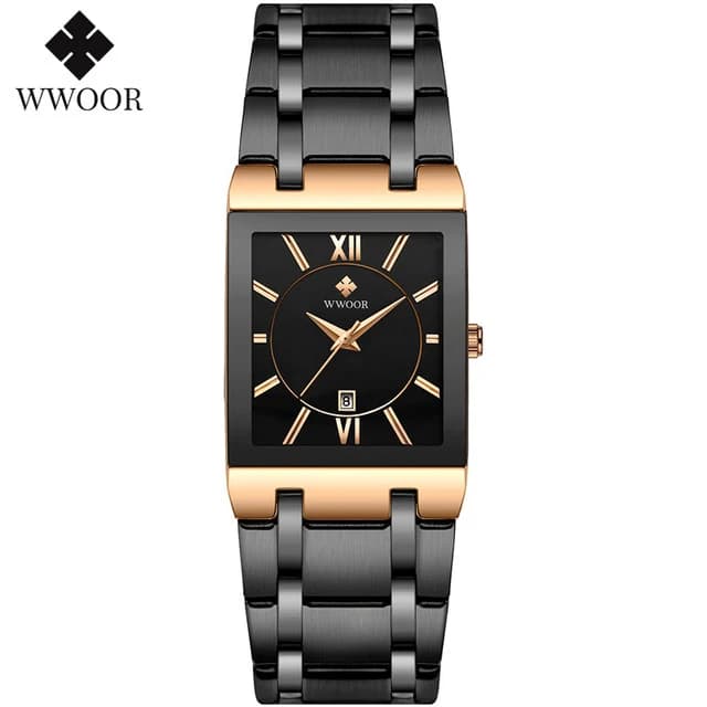 Relogio Feminino 2024 WWOOR nouvelles femmes montres haut de gamme de luxe bleu femmes Bracelet mont